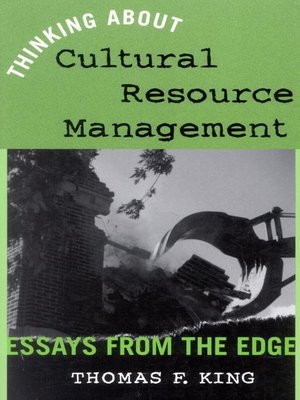 cover image of Thinking About Cultural Resource Management